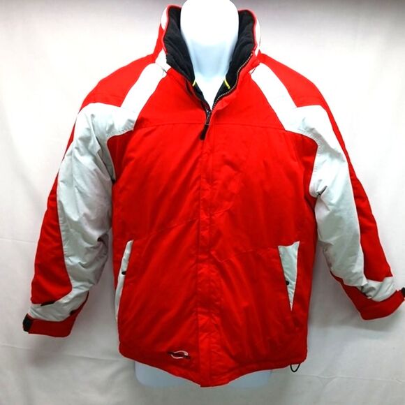 Obermeyer Other - Obermeyer Ski Snowboarding Size 16 Juniors Red/White Jacket Coat Vintage
